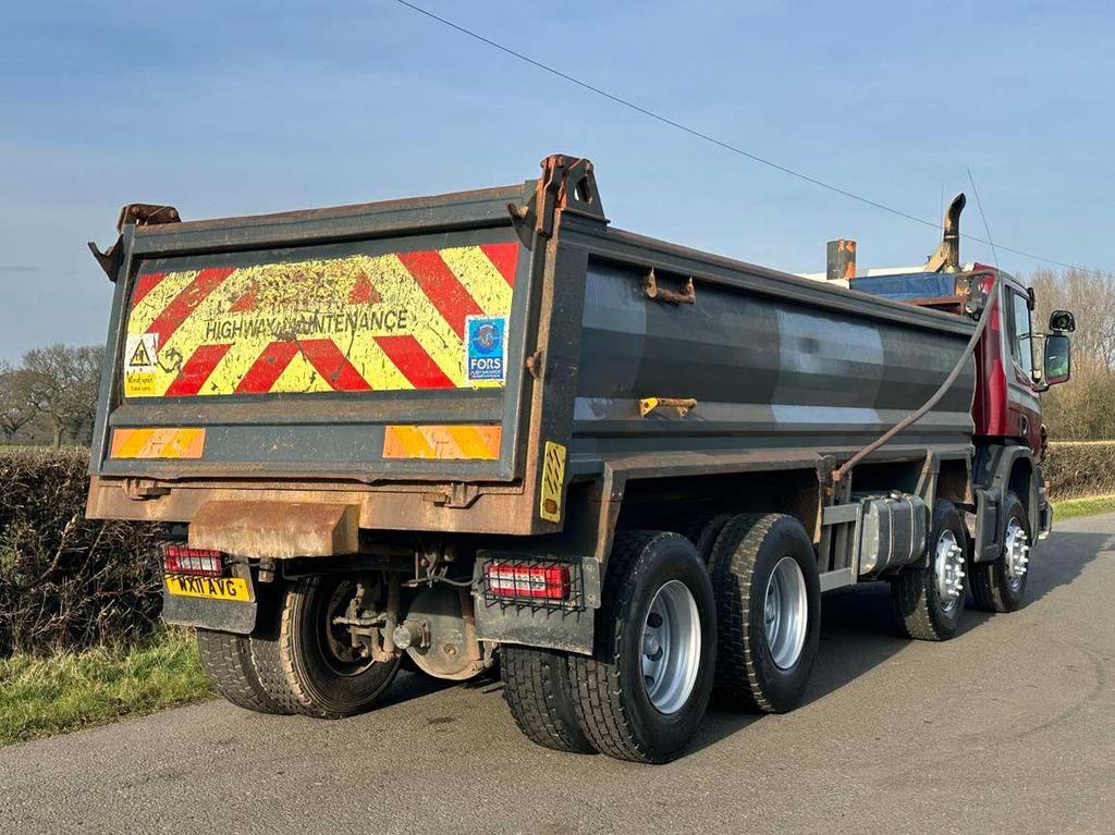 Scania P Series P400 8 X 4 Steel Body Tipper 12.7 - Image 10