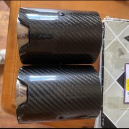 Genuine BMW M performance exhaust tips
