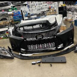 LEXUS IS250 IS350 conversion to 21+ F-sport front bumper 2006-2013 & headlights
