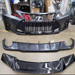 2006-2013 LEXUS IS250 / IS350 Front Bumper Conversion to 202+ F-+ trunk spoiler & rear diffuser
