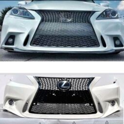 2006-2013 Lexus IS250 IS350 conversion to 14+ F-sport front bumper crystal white pearl