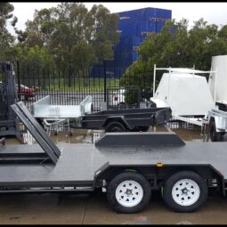 16×6.6 FT TANDEM CAR CARRIER FULL WIDTH FLOOR
