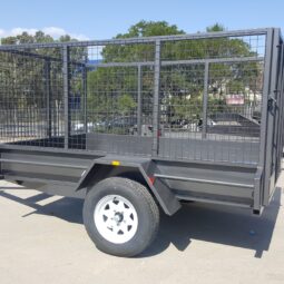 8×5 Single Axle (Australian Made and Fully Mesh Ramp)